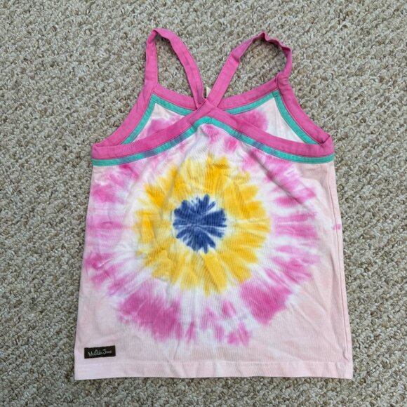 Matilda Jane‎ Girls Dream chasers Let's Tie Dye Tank Top Size 8 - Picture 3 of 3